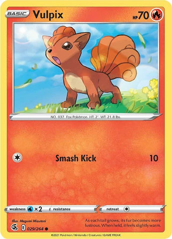 Image for Vulpix (29) (029/264) [SWSH08: Fusion Strike]