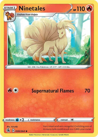 Image for Ninetales (30) (030/264) [SWSH08: Fusion Strike]