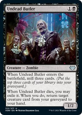 Image for Undead Butler (133) [Innistrad: Crimson Vow]