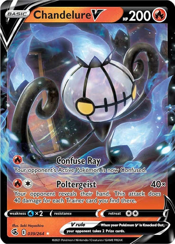 Image for Chandelure V (039/264) [SWSH08: Fusion Strike]