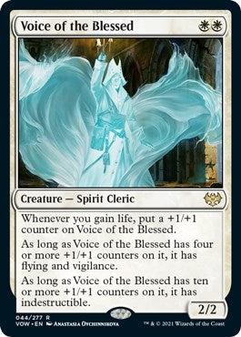 Image for Voice of the Blessed (44) [Innistrad: Crimson Vow]