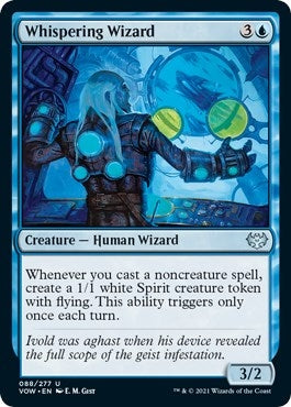 Image for Whispering Wizard (88) [Innistrad: Crimson Vow]