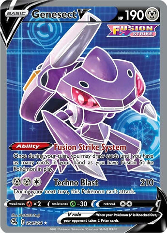 Image for Genesect V (Full Art) (254/264) [SWSH08: Fusion Strike]