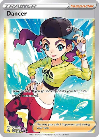 Image for Dancer (Full Art) (259/264) [SWSH08: Fusion Strike]