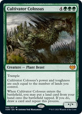 Image for Cultivator Colossus (195) [Innistrad: Crimson Vow]