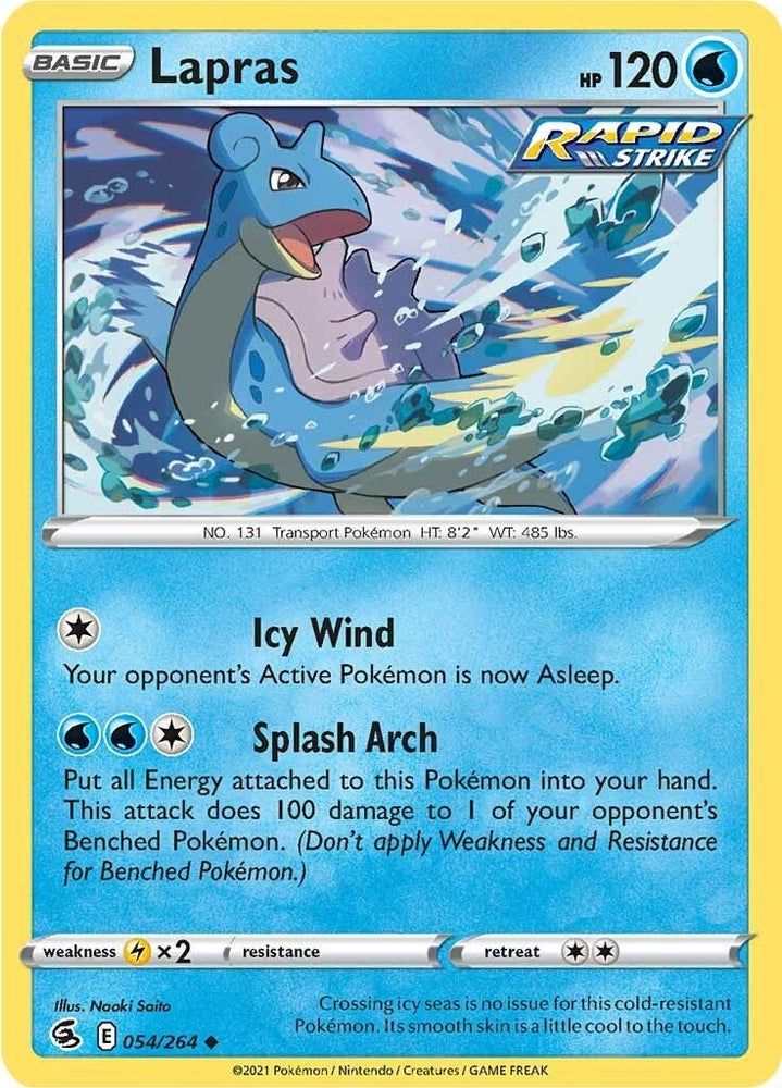 Image for Lapras (054/264) [SWSH08: Fusion Strike]