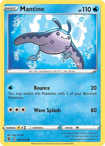 Image for Mantine (061/264) [SWSH08: Fusion Strike]