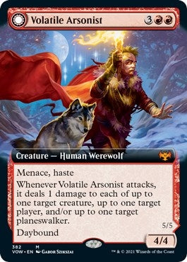 Image for Volatile Arsonist (Extended Art) (382) [Innistrad: Crimson Vow]