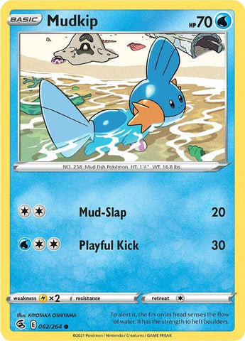 Image for Mudkip (062/264) [SWSH08: Fusion Strike]
