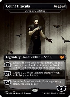 Image for Count Dracula - Sorin the Mirthless (337) [Innistrad: Crimson Vow]