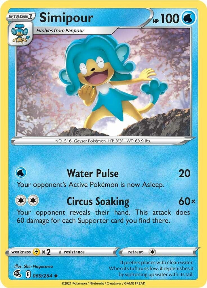 Image for Simipour (069/264) - Pokemon