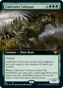 Image for Cultivator Colossus (Extended Art) (386) [Innistrad: Crimson Vow]