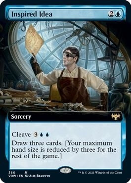 Image for Inspired Idea (Extended Art) (360) [Innistrad: Crimson Vow]