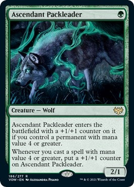 Image for Ascendant Packleader (186) [Innistrad: Crimson Vow]