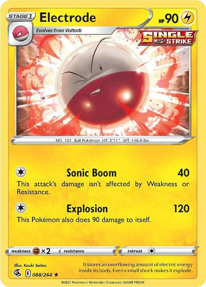 Image for Electrode (088/264) [SWSH08: Fusion Strike]