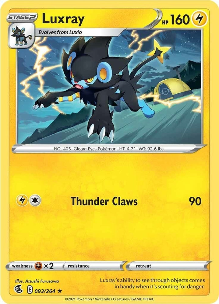 Image for Luxray (093/264) [SWSH08: Fusion Strike]