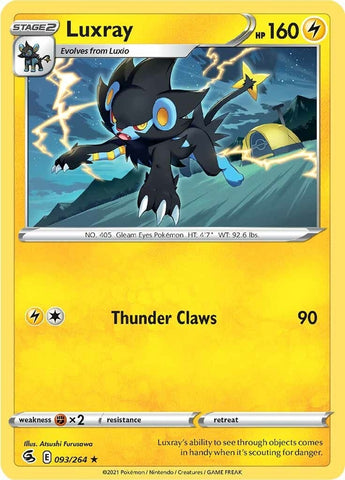 Image for Luxray (093/264) [SWSH08: Fusion Strike]
