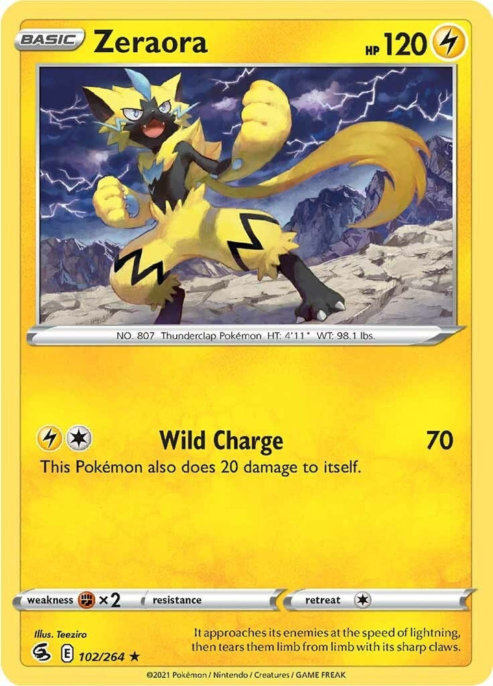 Image for Zeraora (102/264) [SWSH08: Fusion Strike]