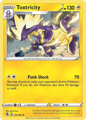 Image for Toxtricity (107) (107/264) - Pokemon