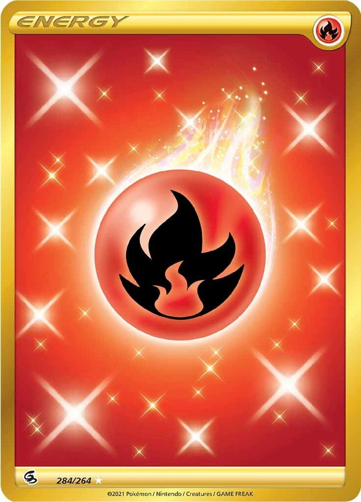 Image for Fire Energy (Secret) (284/264) [SWSH08: Fusion Strike]