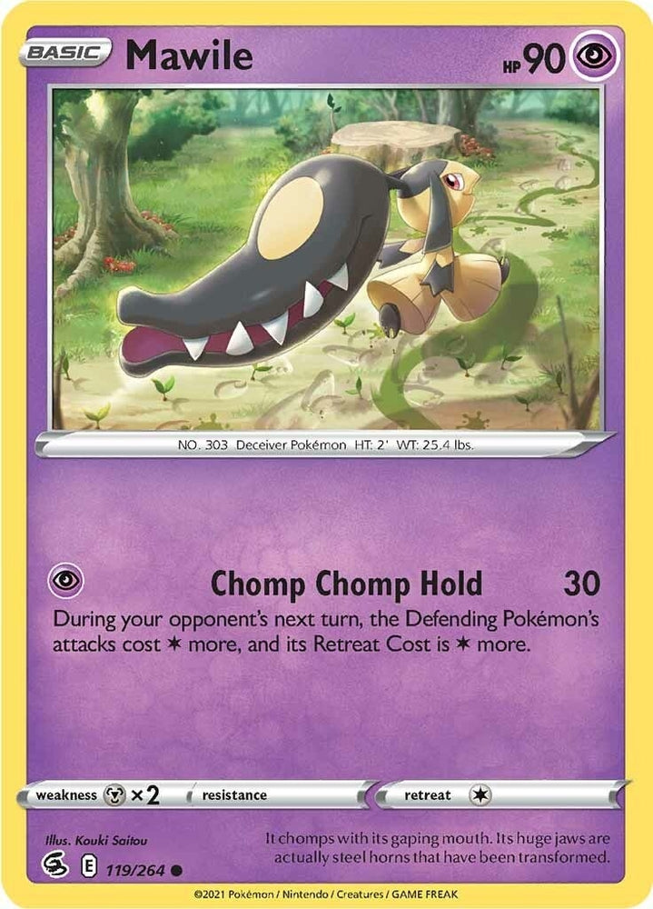 Image for Mawile (119/264) [SWSH08: Fusion Strike]