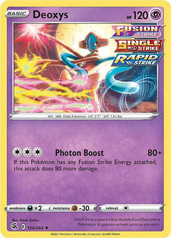 Image for Deoxys (120/264) [SWSH08: Fusion Strike]
