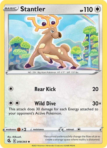 Image for Stantler (208/264) [SWSH08: Fusion Strike]