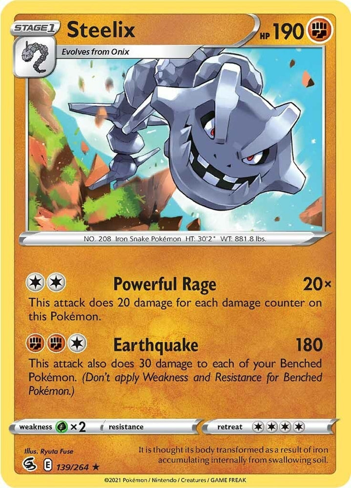 Image for Steelix (139/264) [SWSH08: Fusion Strike]