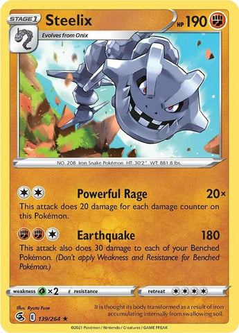 Image for Steelix (139/264) [SWSH08: Fusion Strike]