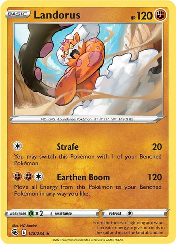 Image for Landorus (148/264) [SWSH08: Fusion Strike]