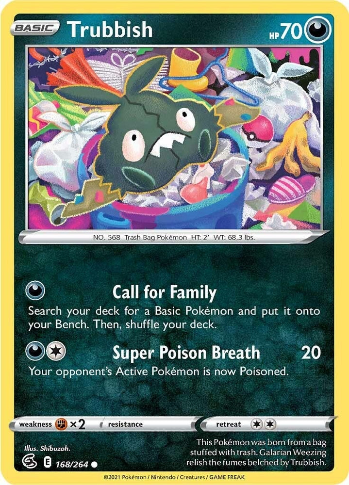 Image for Trubbish (168/264) - Pokemon