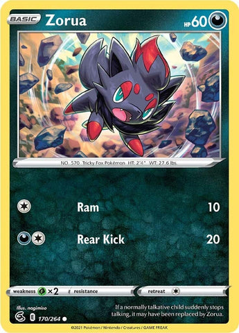 Image for Zorua (170/264) [SWSH08: Fusion Strike]
