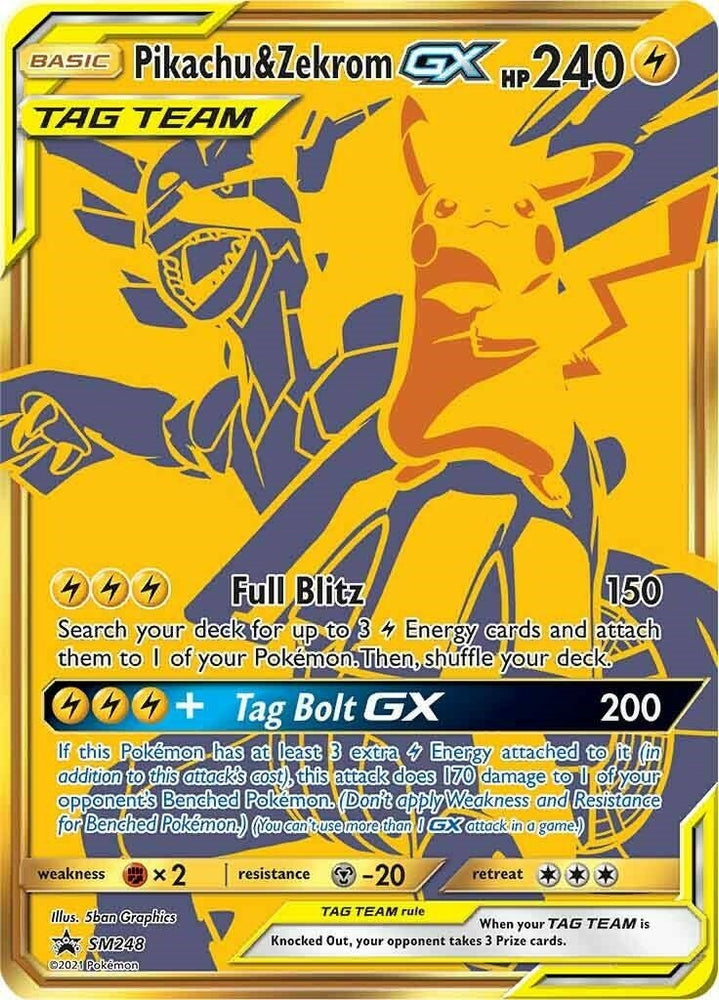 Image for Pikachu & Zekrom GX - SM248 (SM248) [SM Promos]