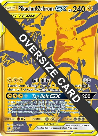 Image for Pikachu & Zekrom GX (SM248) [Jumbo Cards]