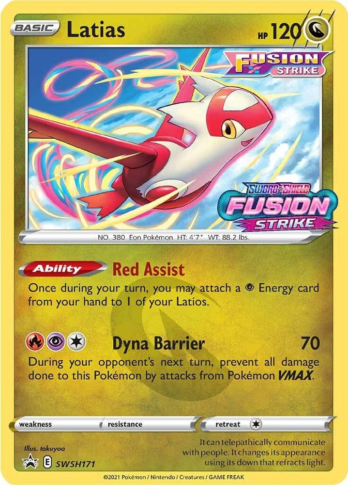 Image for Latias - SWSH171 (Prerelease) (SWSH171) [SWSH: Sword & Shield Promo Cards]