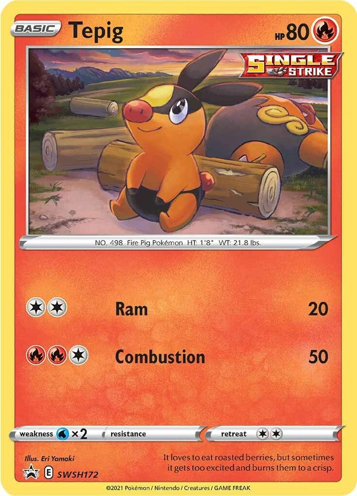 Image for Tepig - SWSH172 (SWSH172) - Pokemon