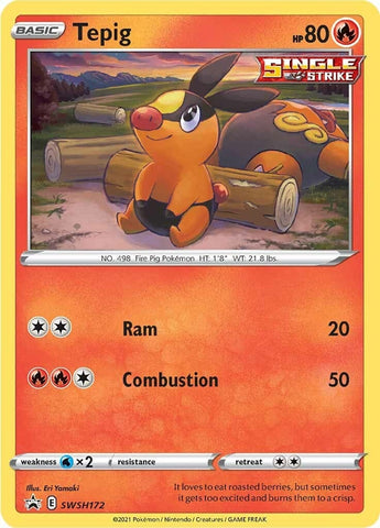 Image for Tepig - SWSH172 (SWSH172) - Pokemon