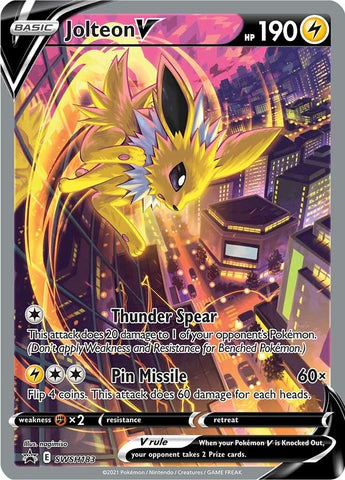 Image for Jolteon V - SWSH183 (SWSH183) [SWSH: Sword & Shield Promo Cards]