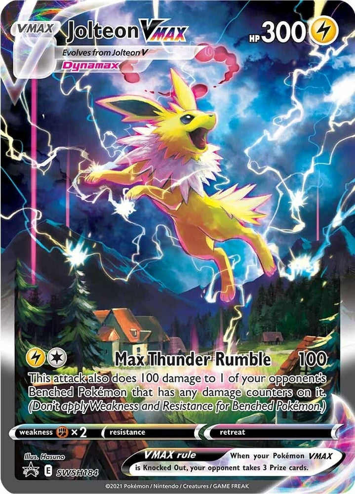 Image for Jolteon VMAX - SWSH184 (SWSH184) [SWSH: Sword & Shield Promo Cards]