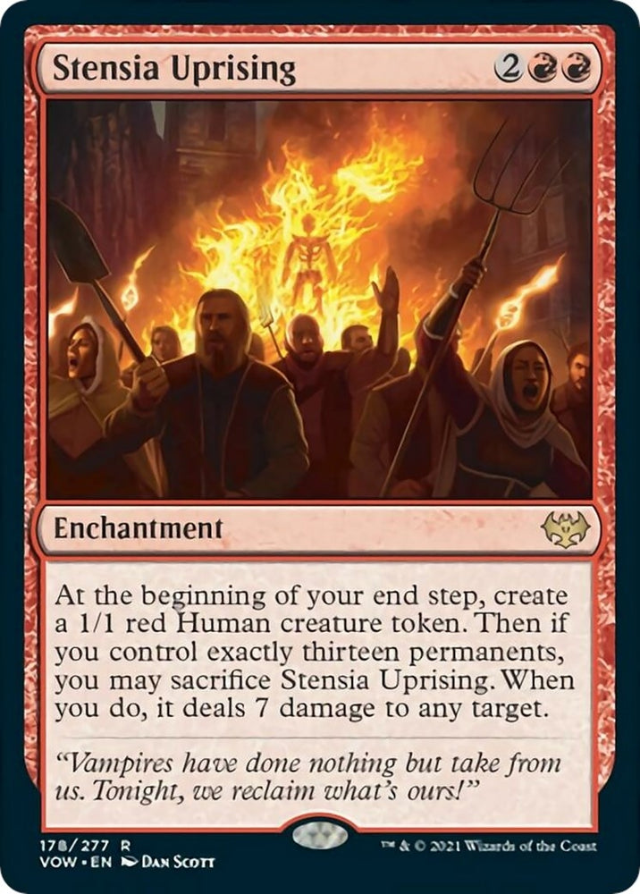 Image for Stensia Uprising (178) [Innistrad: Crimson Vow]