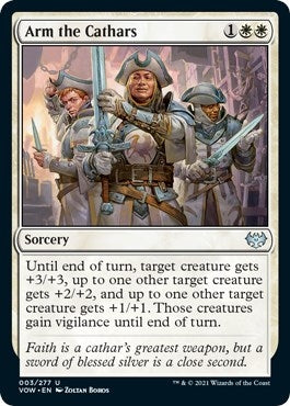 Image for Arm the Cathars (3) [Innistrad: Crimson Vow]
