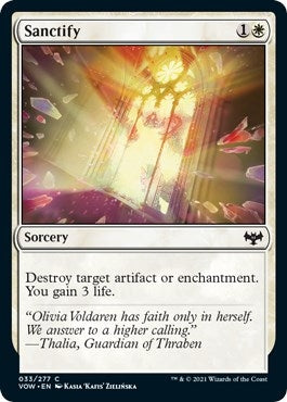 Image for Sanctify (33) [Innistrad: Crimson Vow]