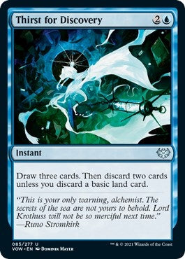Image for Thirst for Discovery (85) [Innistrad: Crimson Vow]