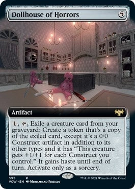 Image for Dollhouse of Horrors (Extended Art) (395) [Innistrad: Crimson Vow]