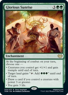 Image for Glorious Sunrise (200) [Innistrad: Crimson Vow]