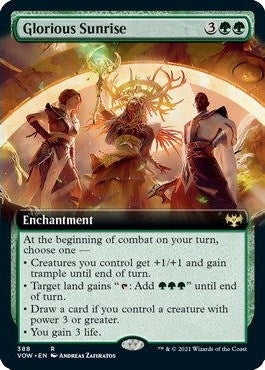 Image for Glorious Sunrise (Extended Art) (388) [Innistrad: Crimson Vow]