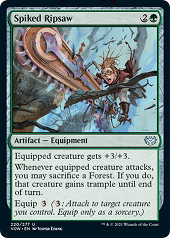 Image for Spiked Ripsaw (220) [Innistrad: Crimson Vow]