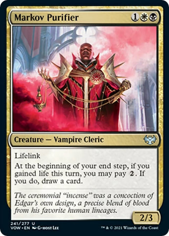 Image for Markov Purifier (241) [Innistrad: Crimson Vow]