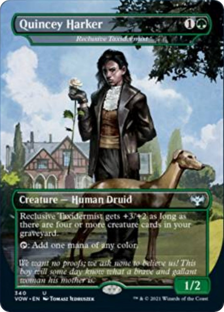 Image for Quincey Harker - Reclusive Taxidermist (340) [Innistrad: Crimson Vow]