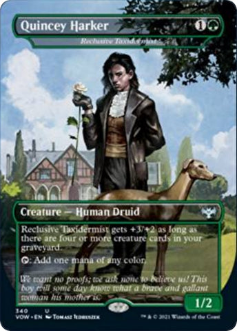 Image for Quincey Harker - Reclusive Taxidermist (340) [Innistrad: Crimson Vow]
